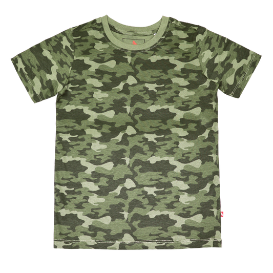 Boys Short Sleeve T-shirt - Camo