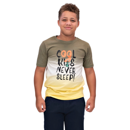 Boys Short Sleeve T-shirt - Cool Kids